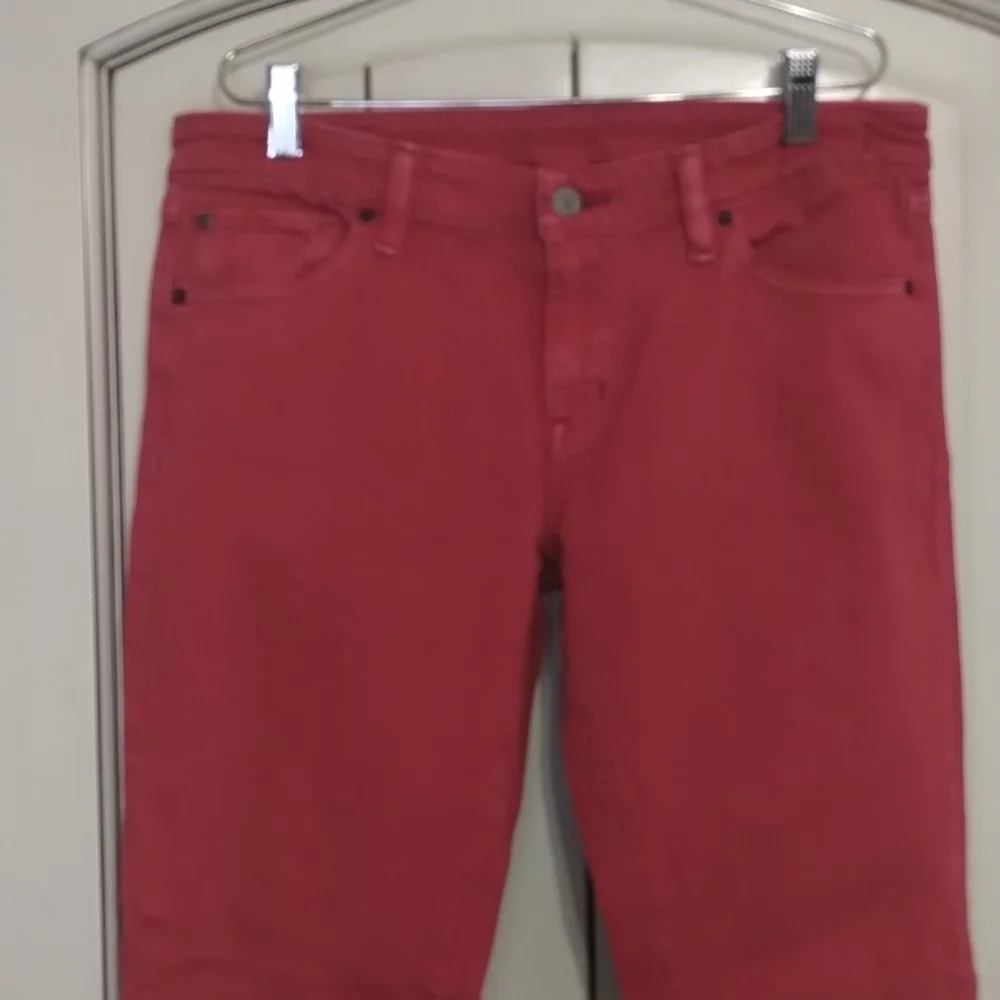 Ralph Lauren Denim & Supply jeans Red Skinny Size 30 32 Low to Mid Rise